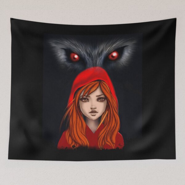 Item preview, Nevertheless She Persisted Little Red Riding Hood Red Riding Hood T-Shirt designed and sold by meri88design.