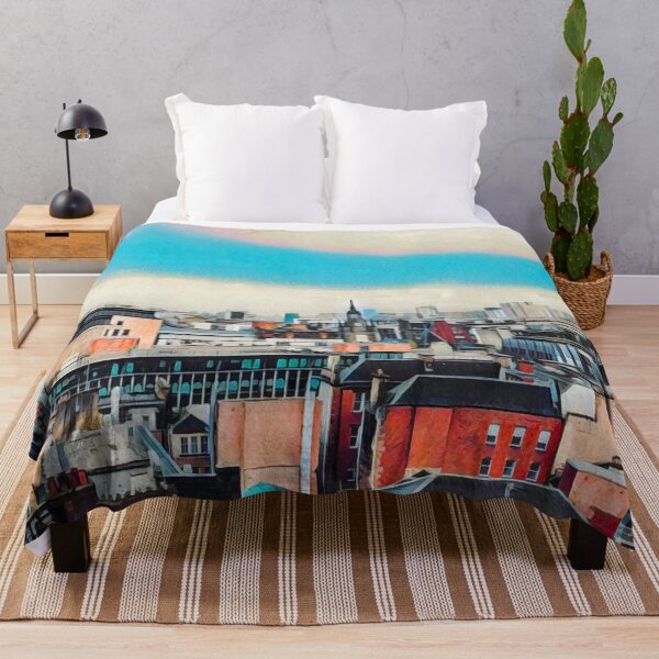 Artikelvorschau, Glasgow-Skyline entworfen und verkauft von Sofia-Draws.