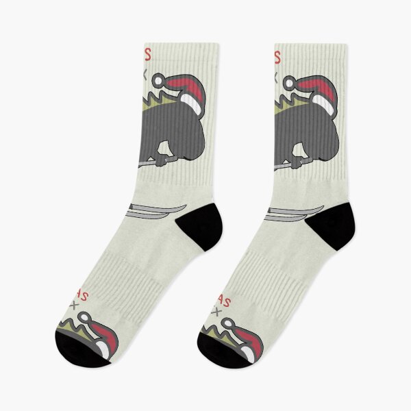 Item preview, Funny Dinosaur Christmas Tree Snowboarding - Merry Christmas Dino designed and sold by ViewerEqualsPhoton.