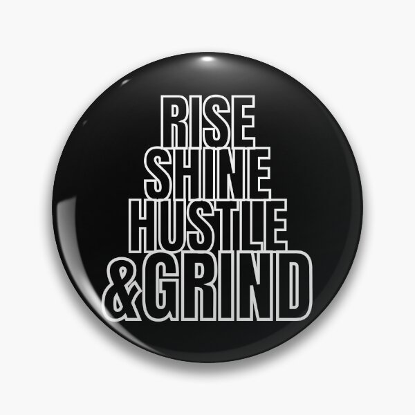 Item preview, RISE SHINE HUSTLE & GRIND 2 designed and sold by KingsManKind.