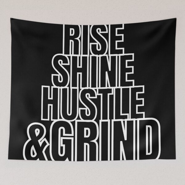Item preview, RISE SHINE HUSTLE & GRIND 2 designed and sold by KingsManKind.