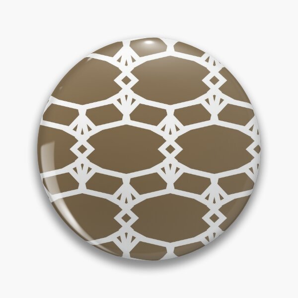 Item preview, Brown and White Ornamental Shape Pattern 5 Pairs Dulux 2022 Popular Colour Rich Earth - Color Trends designed and sold by ColorOfTheYears.