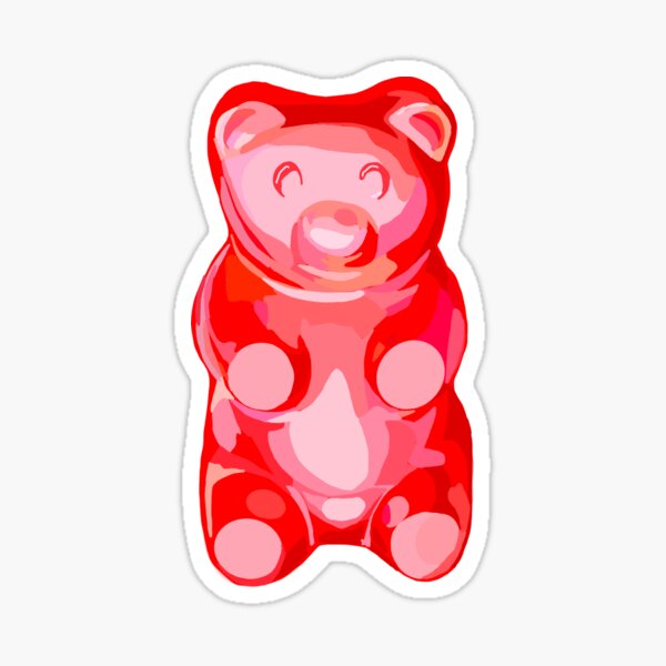 Gummy Bears Sticker for Sale by Fifiyaa