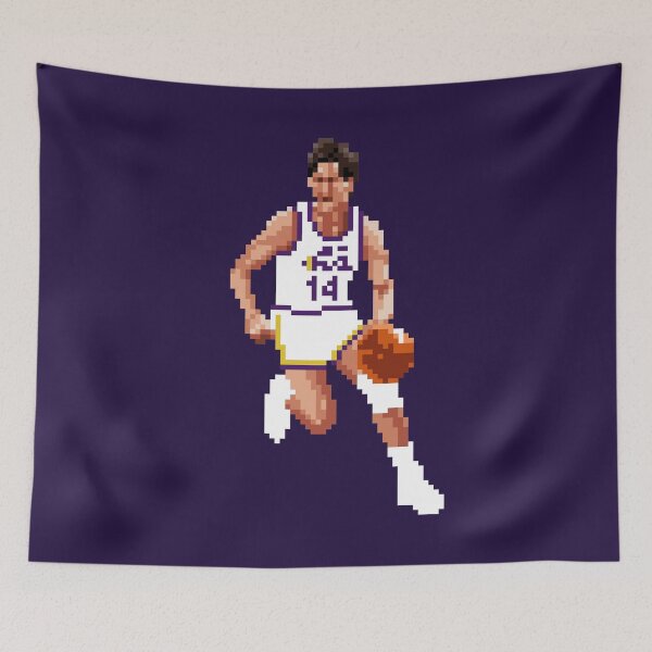 Item preview, Jeff Hornacek Pixel Dribble Qiangy designed and sold by qiangdade.
