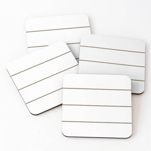 Item preview, Brown and White Horizontal Thin Stripe Pattern Pairs Dulux 2022 Popular Colour Rich Earth - Color Trends designed and sold by ColorOfTheYears.