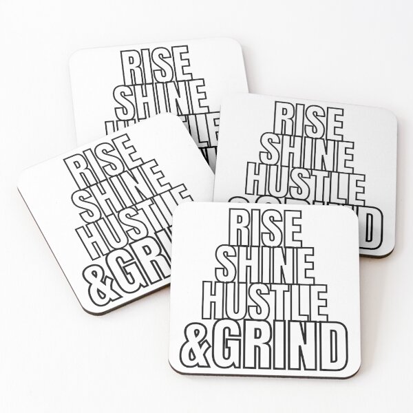Item preview, RISE SHINE HUSTLE & GRIND 4 designed and sold by KingsManKind.