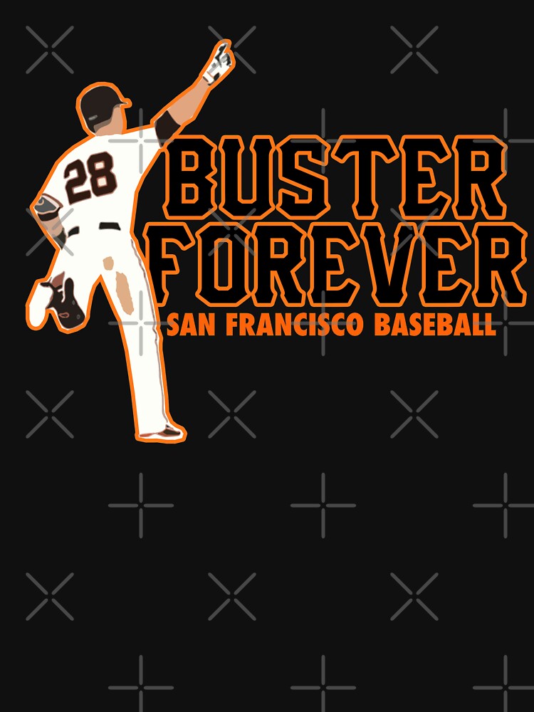 THE SAN FRANCISCO BASEBALL VINTAGE ADIOS PELOTA RETIRED HALL OF FAME BUSTER  POSEY SHIRT AND STICKER  Essential T-Shirt for Sale by ComfortClosers