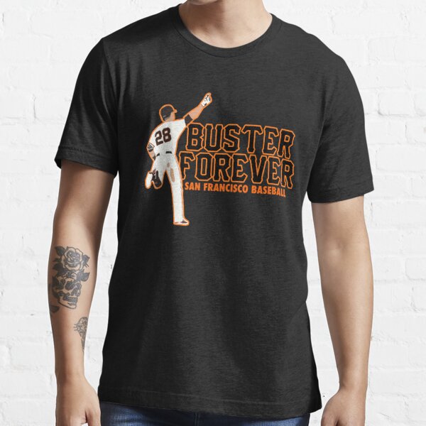 Buster Posey Baseball Tee Shirt, San Francisco Baseball Men's Baseball T- Shirt