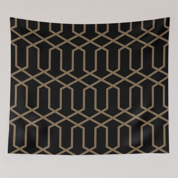 Item preview, Black and Brown Tessellation Line Pattern 10 Pairs Dulux 2022 Popular Colour Rich Earth - Color Trends designed and sold by ColorOfTheYears.