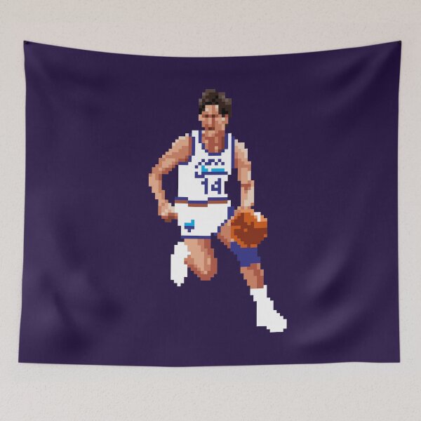 Item preview, Jeff Hornacek Pixel Dribble Qiangy designed and sold by qiangdade.