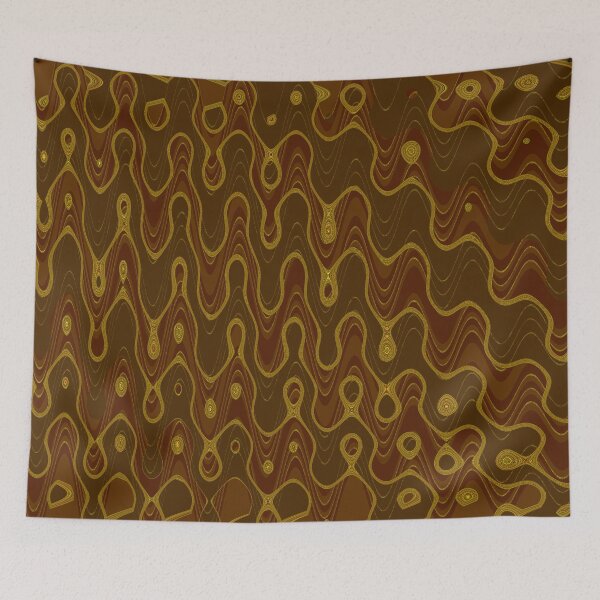 Item preview, Melting brown swirls by Code03. designed and sold by Code03.