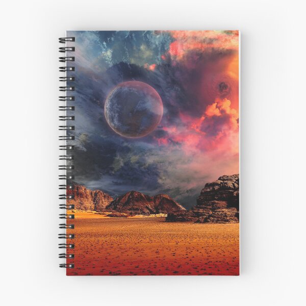 Item preview, Galactic Storm Landscape designed and sold by ZiesMerch.