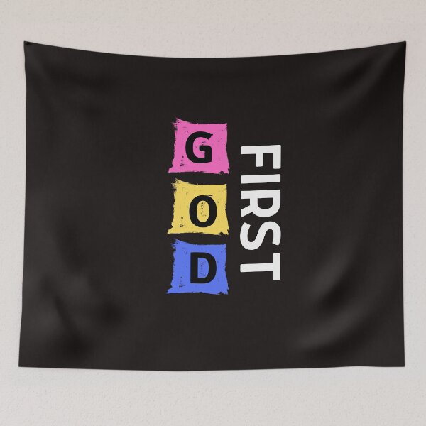 Item preview, God First Tshirts designed and sold by Shevonda Thomas.