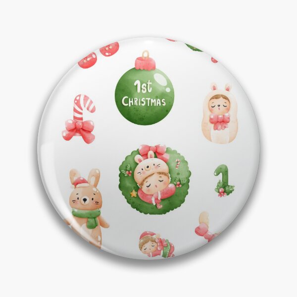 Artikelvorschau, Babys erstes Weihnachtsfest entworfen und verkauft von Sershni.