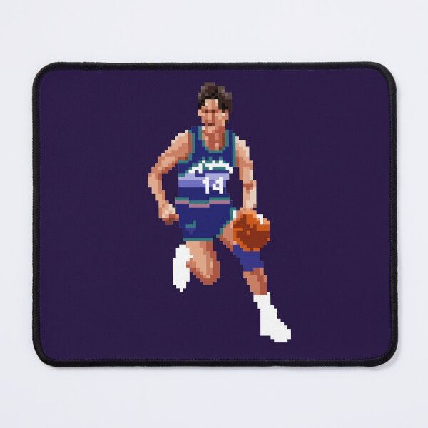Item preview, Jeff Hornacek Pixel Dribble Qiangy designed and sold by qiangdade.