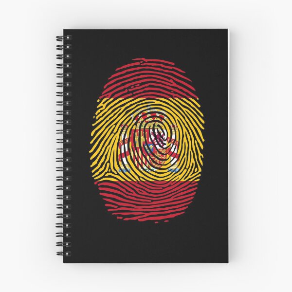Item preview, Spain Flag Fingerprint Patriotic Spanish Gift Spain Flag Gear designed and sold by DynamicDesign.