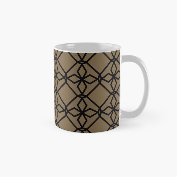 Item preview, Black and Brown Tessellation Line Pattern 34 Pairs Dulux 2022 Popular Colour Rich Earth - Color Trends designed and sold by ColorOfTheYears.
