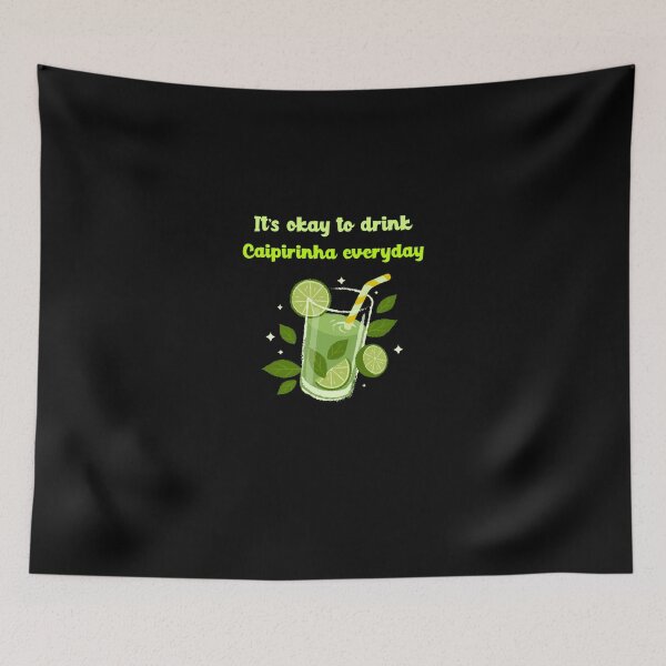 Item preview, Caipirinha Cocktail Saying designed and sold by NoelNimmad.