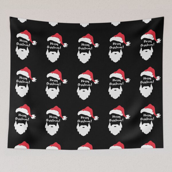 Item preview, Funny Santa Beard Costume - White Fake Beard Christmas - Santa Claus Beard Costume - Merry Christmas Everyone Santa designed and sold by ExploreTheStore.