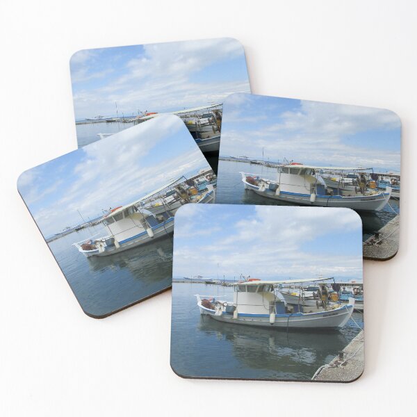 Item preview, LOCAL FISHING BOATS IN THE HARBOUR. designed and sold by ronsaunders47.