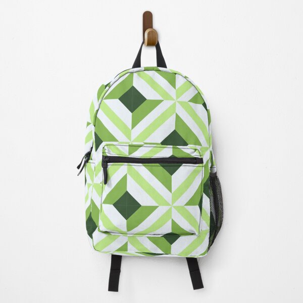 Item preview, Geometric pattern green shades depth designed and sold by urban-color.