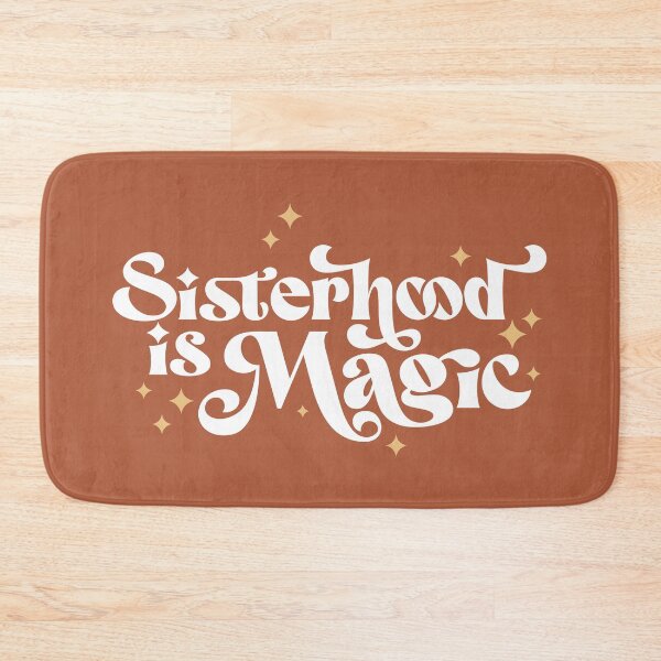 Item preview, "Sisterhood Is Magic" Retro 1970's Feminist Stars designed and sold by XXRebellion.