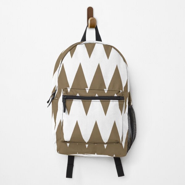 Item preview, Brown and White Zig Zag Line - Stripe Pattern Pairs Dulux 2022 Popular Colour Rich Earth - Color Trends designed and sold by ColorOfTheYears.