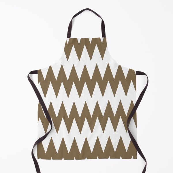 Item preview, Brown and White Zig Zag Line - Stripe Pattern Pairs Dulux 2022 Popular Colour Rich Earth - Color Trends designed and sold by ColorOfTheYears.
