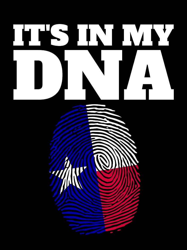 Thumbnail 3 von 3, Tuch, It's In My DNA Texas Flag Texas Roots Texas Fingerprint Gear designt und verkauft von DynamicDesign.