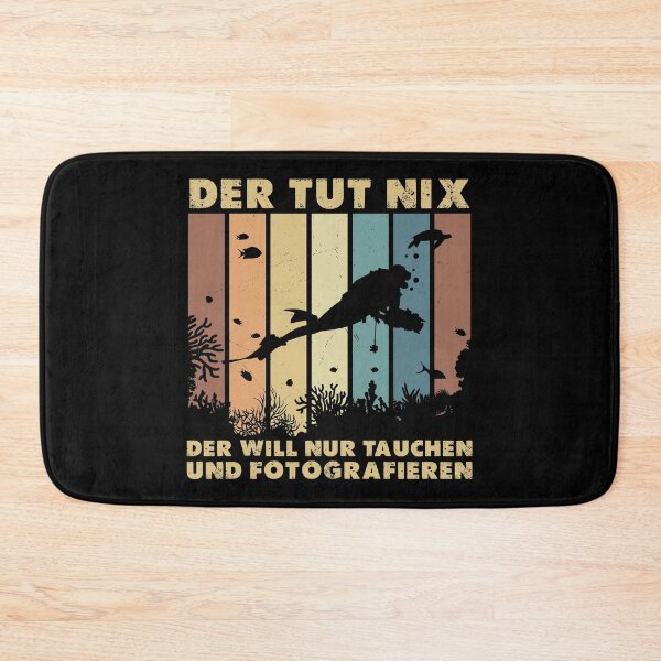 Item preview, Der Tut Nix Der Will Nur Tauchen Und Fotografieren designed and sold by StrongShirts.