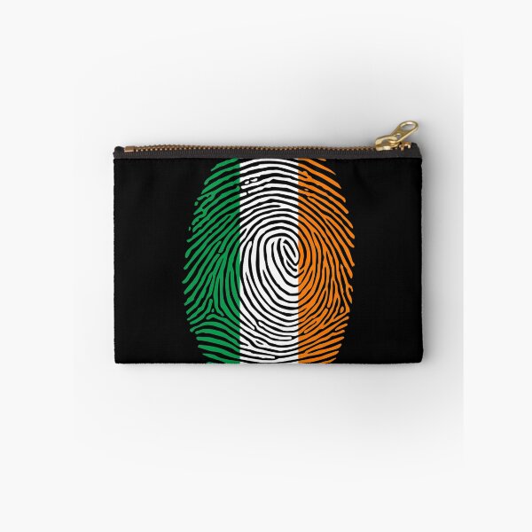 Item preview, Ireland Flag Fingerprint Patriotic Irish Gift Ireland Flag Gear designed and sold by DynamicDesign.