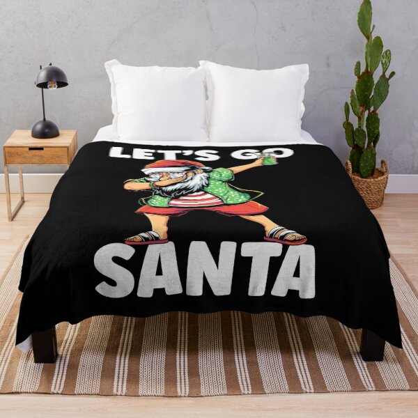 Item preview, Lets Go Santa - Funny Dabbing Beach Santa designed and sold by Meliafroggy.