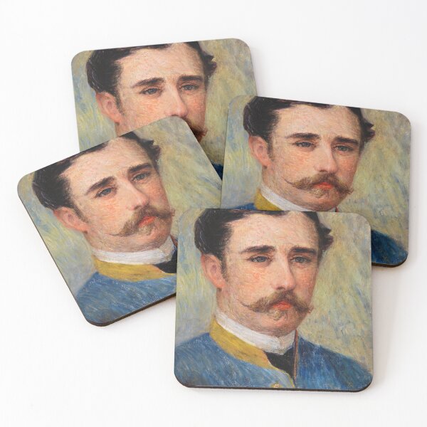 Item preview, Impressionism Painting Portrait of a Man (Monsieur Charpentier) (1879) by Pierre-Auguste Renoir designed and sold by Designedbysm.