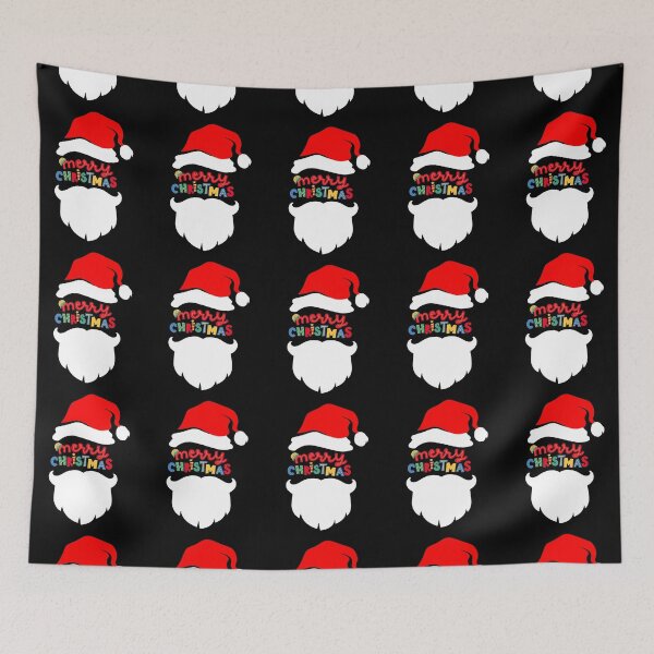 Item preview, Funny Santa Beard Costume - White Fake Beard Christmas - Santa Claus Beard Costume - Merry Christmas Everyone Santa designed and sold by ExploreTheStore.