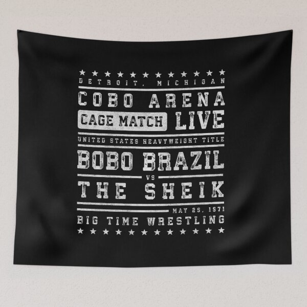 Item preview, Bobo Brazil vs The Sheik designed and sold by DDTees.