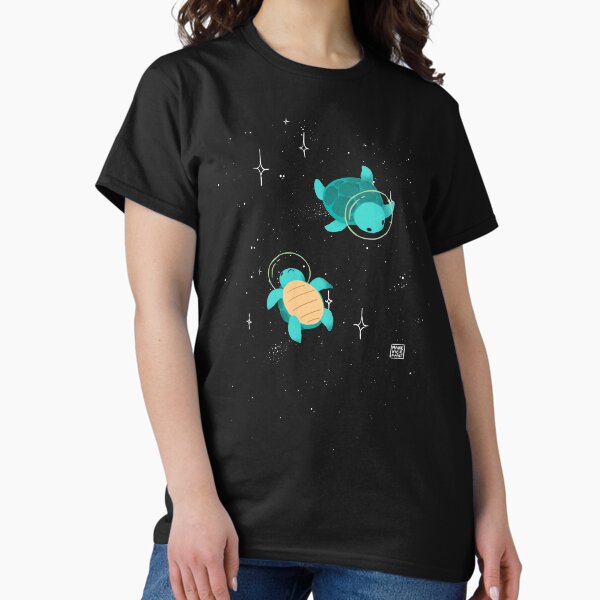 Item preview, Space Turtles designed and sold by Maike Vierkant - Connecting the Cute and the Nerdy.