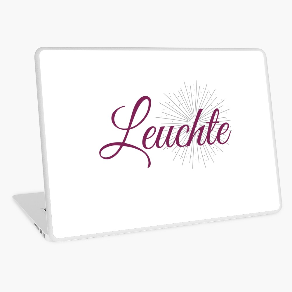 Seelenschimmer - Leuchte Laptop Folie