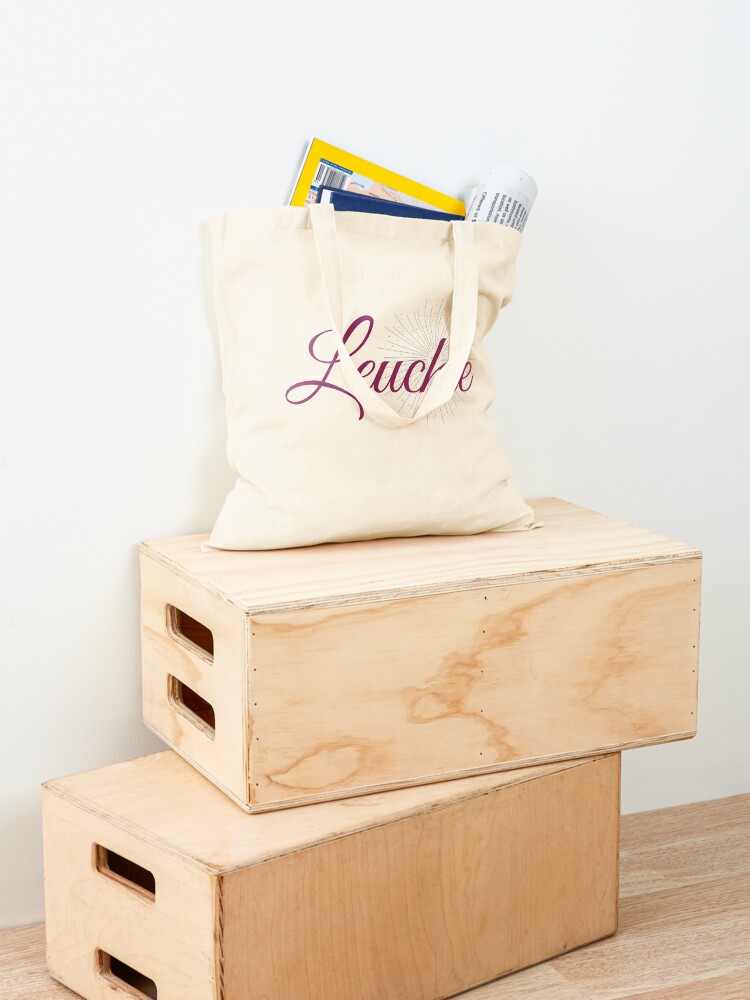 Alternative Ansicht von Seelenschimmer - Leuchte Stofftasche