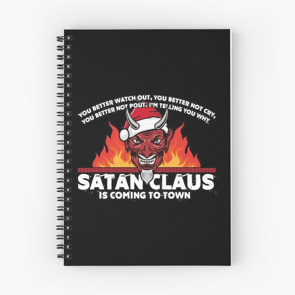 Item preview, Satan Claus is Coming to town designed and sold by Ell Cato.