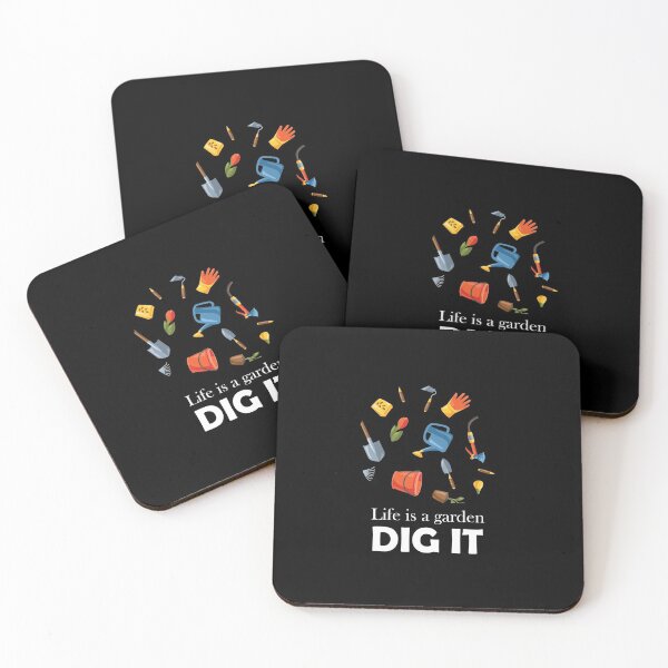 Item preview, Life Is a Garden Dig It, gardening for gardener  designed and sold by StairheadStore.