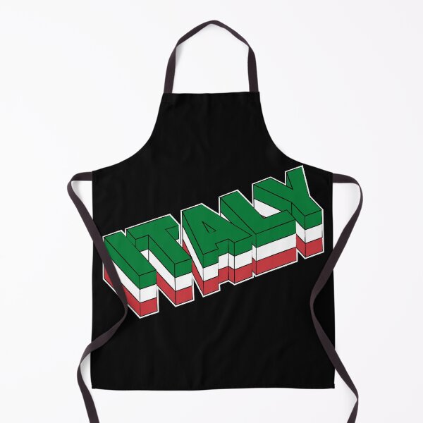Item preview, Italy 3D Text in Flag Colors designed and sold by RaybenMedia.