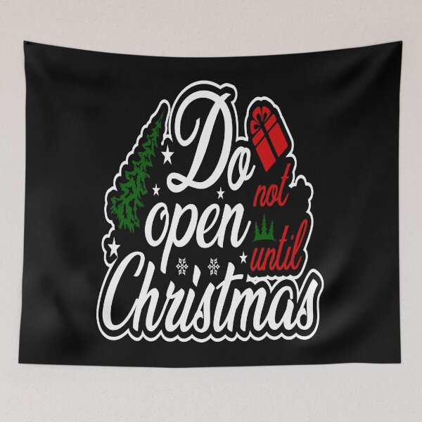 Item preview, do not open until Christmas designed and sold by Artsy Aura ⭐⭐⭐⭐⭐  .