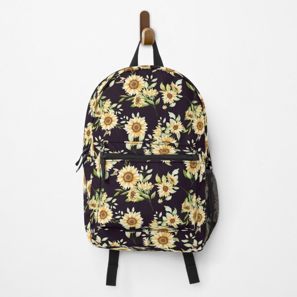 Item preview, Cute Vintage flowerpattern, Beautiful watercolor sunflower seamless pattern designed and sold by AllboutTeesigns.