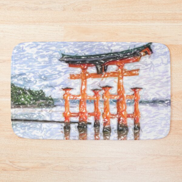 Item preview, Itsukushima Gate T-Shirt designed and sold by Warih.