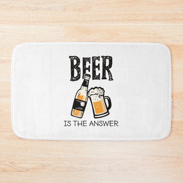 Item preview, Beer is The Answer - Funny designed and sold by StarsForgers.