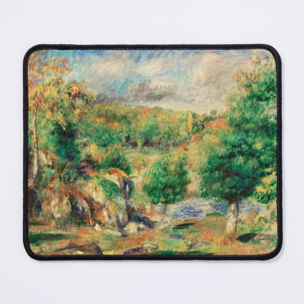 Item preview, Impressionism Painting Chestnut Trees, Pont-Aven (Châtaigniers, Pont–Aven) (1892) by Pierre-Auguste Renoir designed and sold by Designedbysm.