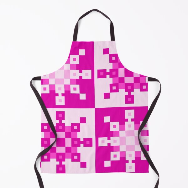 Item preview, Pink Pixel Snowflakes designed and sold by rin3d .