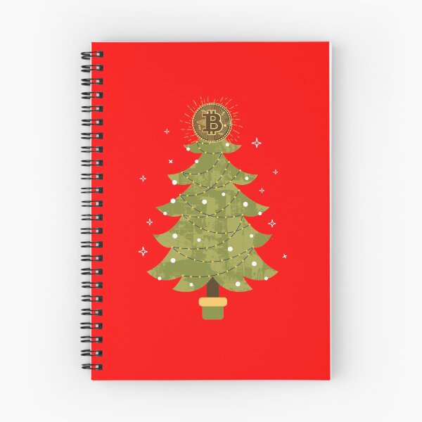 Artikelvorschau, Bitcoin Christmas Tree Crypto BTC Star Christmas Bitcoin Gear entworfen und verkauft von DynamicDesign.