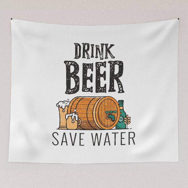 Item preview, Drink Beer Save Water - Environmental designed and sold by StarsForgers.