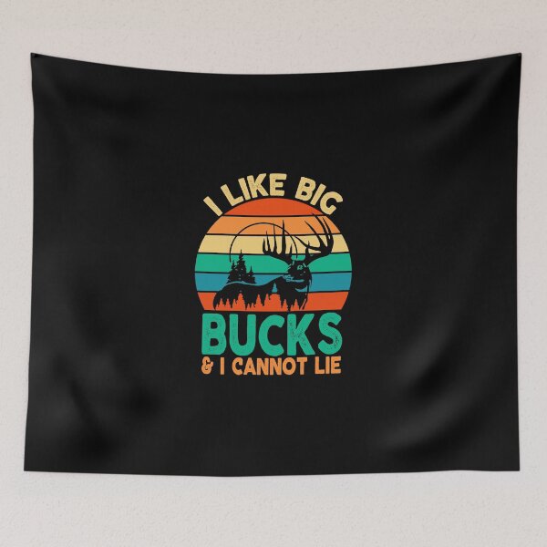 Item preview, funny sarcastic saying I Like Big Bucks and I Cannot Lie gift Birthday Meme boyfriend girlfriend designed and sold by joygift369.